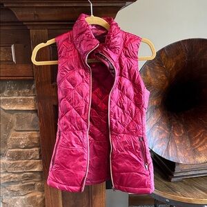 Lululemon Athletica Quilted Vest - Vibrant Red